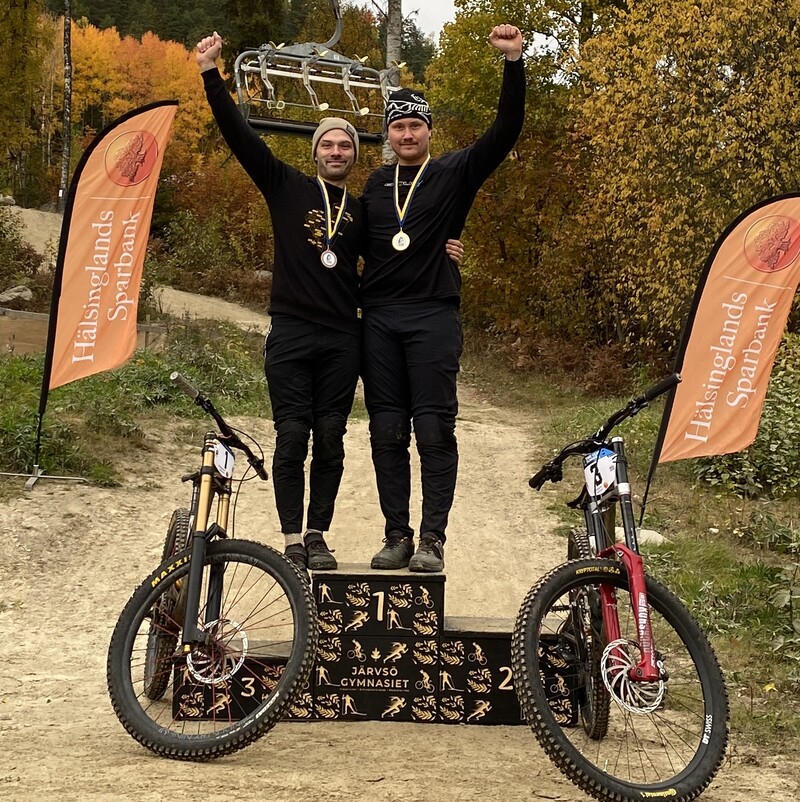 Tim & Jonathan på prispallen för SweCup 2024